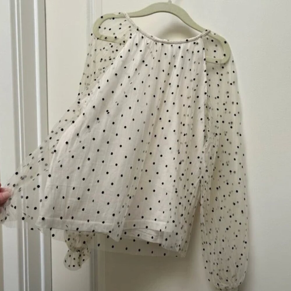 Zara Girls Long Sleeve Tops Size 9 - Picture 2 of 11